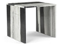 Vernazza Genuine Marble End / Side Table - Panda