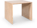 Vernazza Travertine End / Side Table - Natural