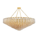 Aged Brass Watertown Chandelier 59.5" by Hudson Valley
