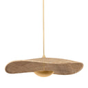 Vintage Gold Leaf Shiloh Pendant 51.75" by Hudson Valley