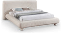 Blair Fabric Upholstered Bed - Beige