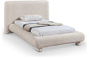 Blair Fabric Upholstered Twin Bed - Beige