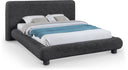 Blair Fabric Upholstered Bed - Black