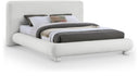 Blair Fabric Upholstered Bed - Cream