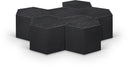 Eternal Oak Wood 6pc. Modular Coffee Table - Black