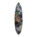 Katy Hirschfeld - Galaxy Girl Surfboard Flat by Oliver Gal