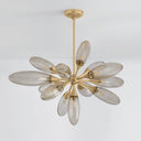 Vintage Brass Cordoba Chandelier 39.5" by Corbett Lighting, view 2