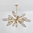 Vintage Brass Cordoba Chandelier 52" by Corbett Lighting