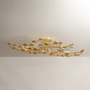 Vintage Gold Leaf Menorca Semi Flush 30" by Corbett Lighting