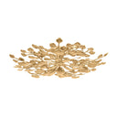Vintage Gold Leaf Menorca Semi Flush 30" by Corbett Lighting, view 6