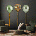 Silver Monogram Balloon by Oliver Gal, view 162