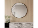 Maranello - Modern Grey Faux Marble Mirror