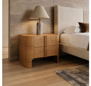 Newhart - Modern Beige Fabric Bed