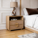 Sergio - Modern Natural Oak 4-Piece Bedroom Set