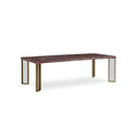 The Naturalist Dining Table - Calacatta Rosa by Caracole