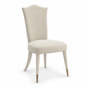 Cherub Side Chair - Whisper of Gold Metal by Caracole