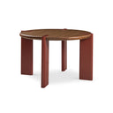 Brosnan Round Dining Table - Dark Chocolate by Caracole