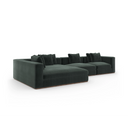 Bello Sectional - 3-Piece Left-Facing Chaise, Small by Caracole, view 3