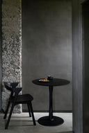 Oak Black Torsion Dining Table