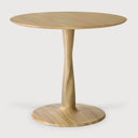 Oak Torsion Dining Table