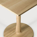 Square Oak Torsion dining table