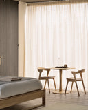 Square Oak Torsion dining table