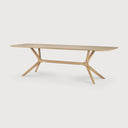 Oak X Dining Table