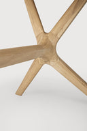 Oak X Dining Table