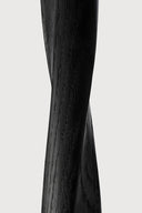 Oak Black Torsion Lounge Table