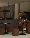 Oak Black Torsion Lounge Table