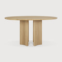 Round Oak Roller Max Dining Table