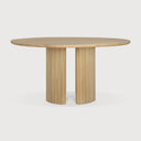 Round Oak Roller Max Dining Table