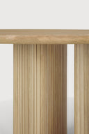 Round Oak Roller Max Dining Table