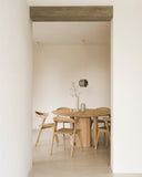 Round Oak Roller Max Dining Table