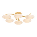 Vintage Gold Leaf Bayberry Close-To-Ceiling 32" by Hudson Valley