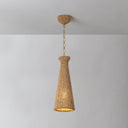 Vintage Gold Leaf Tallman Pendant 8" by Hudson Valley, view 8