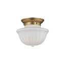Aged Brass Dutchess Flush Mount 9" by Hudson Valley
