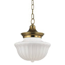 Aged Brass Dutchess Pendant 12" by Hudson Valley