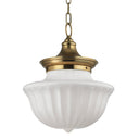 Aged Brass Dutchess Pendant 15" by Hudson Valley