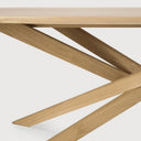 Oval Natural Mikado Dining Table