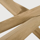 Oval Natural Mikado Dining Table