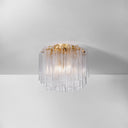 Vintage Gold Leaf Varenna Semi Flush 20" by Corbett Lighting, view 2