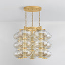 Vintage Brass Toulouse Chandelier 31" by Corbett Lighting, view 6