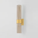 Vintage Polished Brass Granada Wall Sconce 4.25" x 21.5" by Corbett Lighting, view 5