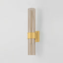 Vintage Polished Brass Granada Wall Sconce 4.25" x 21.5" by Corbett Lighting, view 7