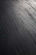 Oak Black Tripod Side Table