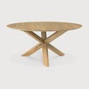 Round Natural Mikado Dining Table