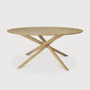 Round Natural Mikado Dining Table