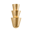 Vintage Gold Leaf Bucharest Wall Sconce 8.25" by Corbett Lighting, view 2