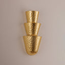 Vintage Gold Leaf Bucharest Wall Sconce 8.25" by Corbett Lighting, view 3